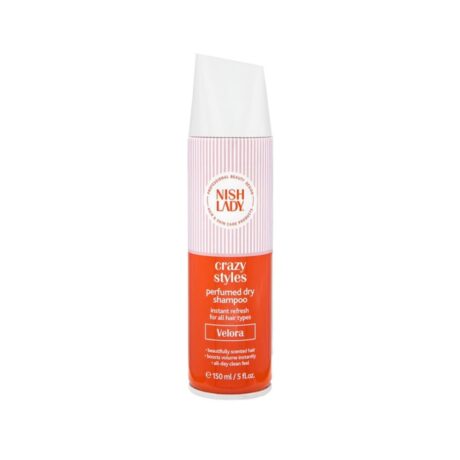 NISHLADY CRAZY STYLES - PERFUMED DRY SHAMPOO - VELORA (150ML)